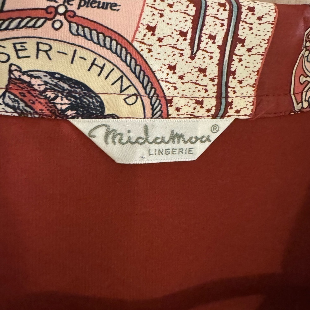 Vintage Midamoa Lingerie Sleep Top - Picture 3 of 6